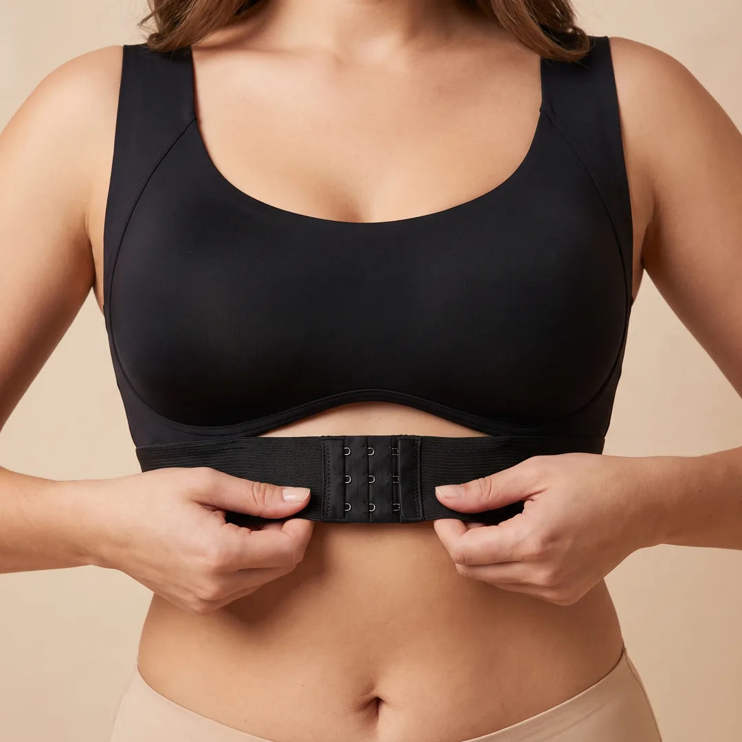Banda de faja con 3 niveles de broche