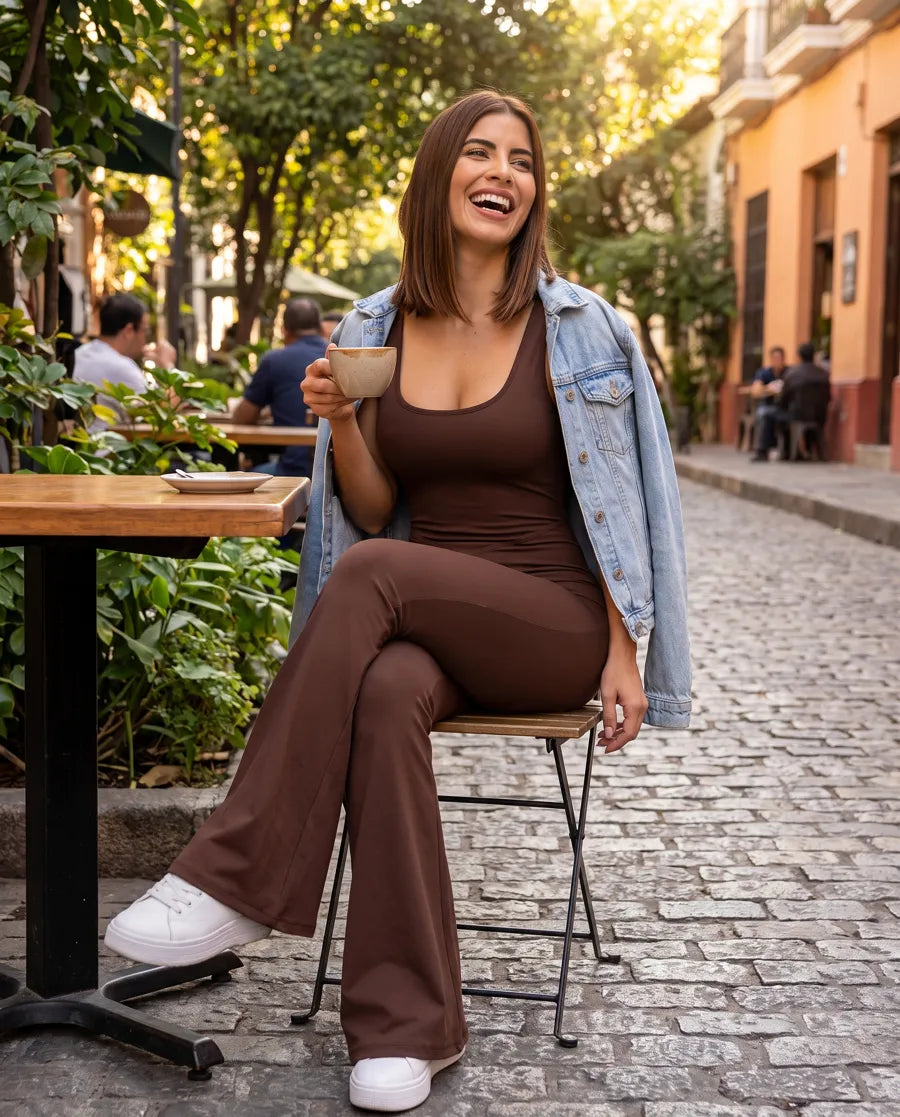 Enterizo café