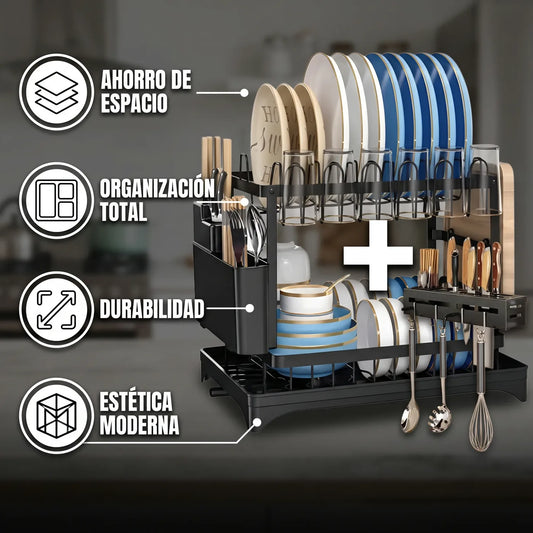 Set Organizador de Cocina Dúo 2 en 1